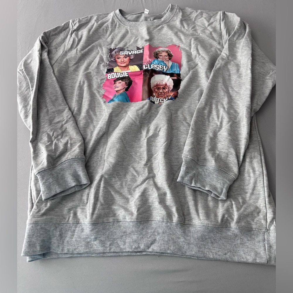 Ladies XL Golden Girls Sweatshirt